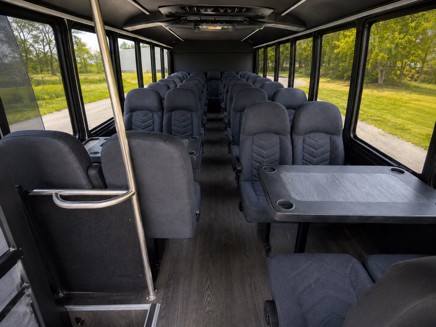 boise 20 passenger minibus inside