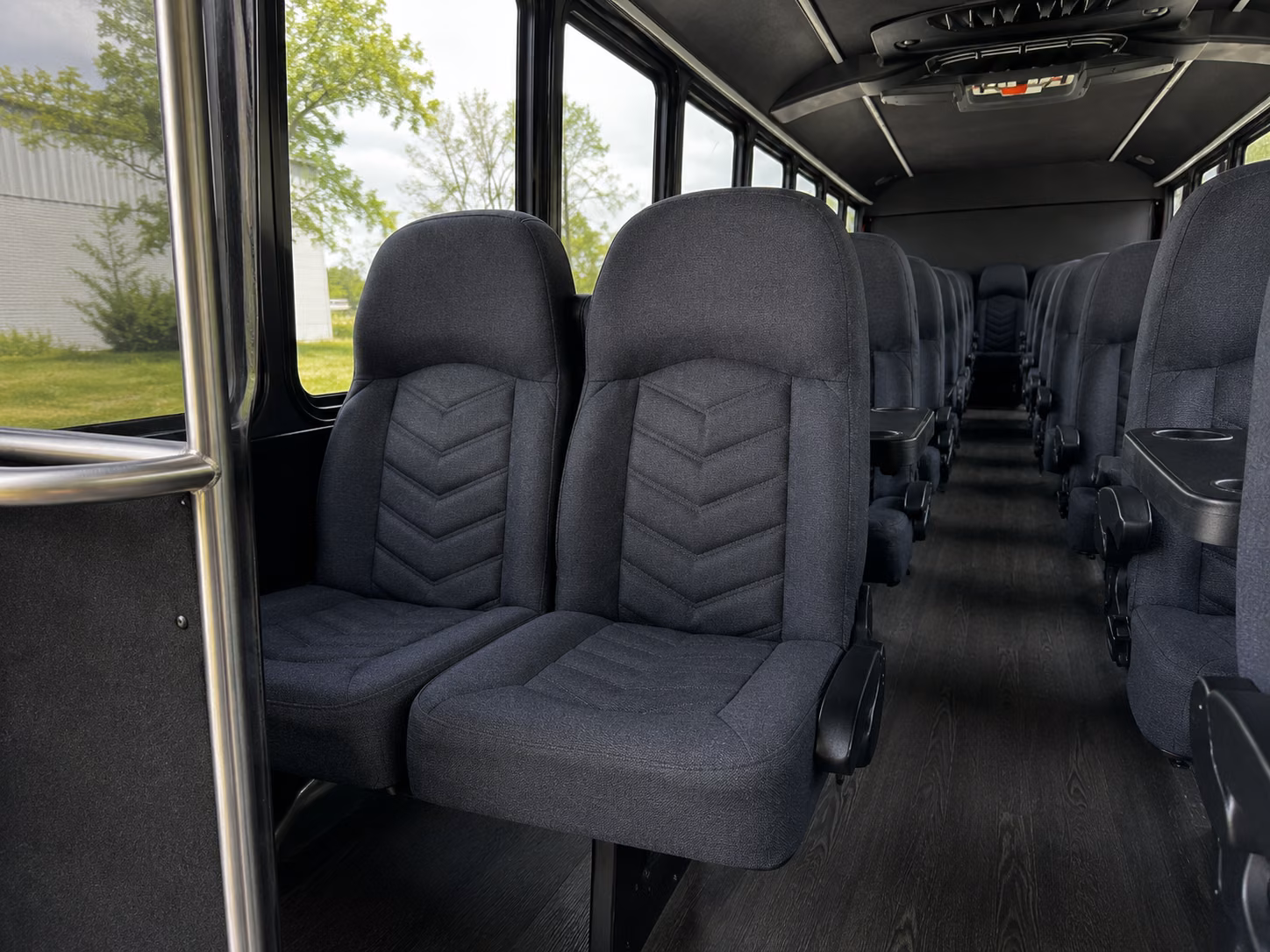 boise 20 passenger minibus interior