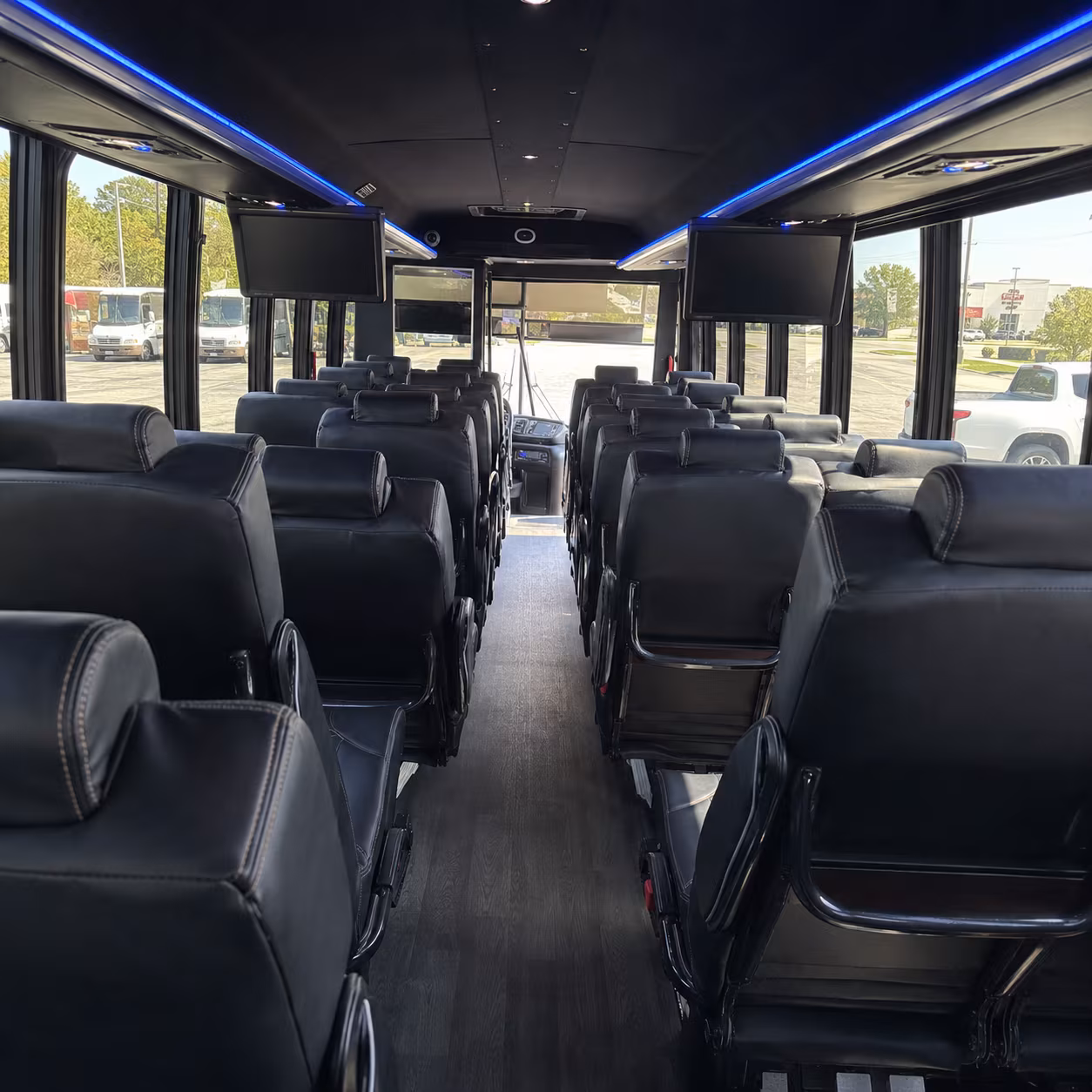 boise 30 passenger minibus inside