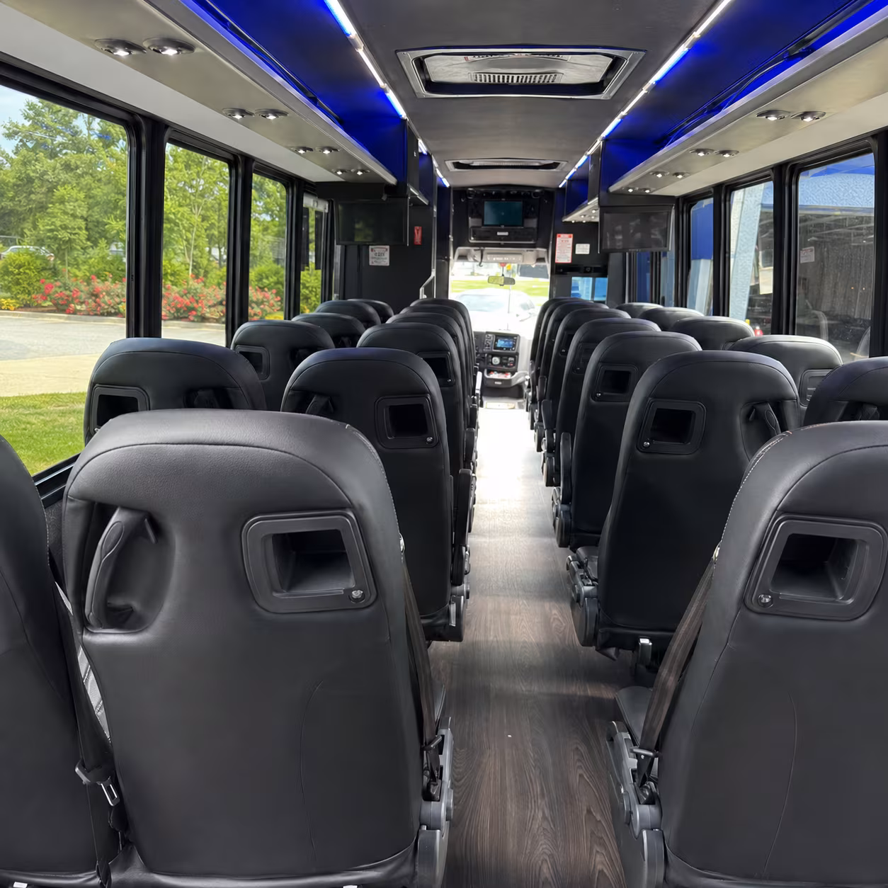 boise 30 passenger minibus interior
