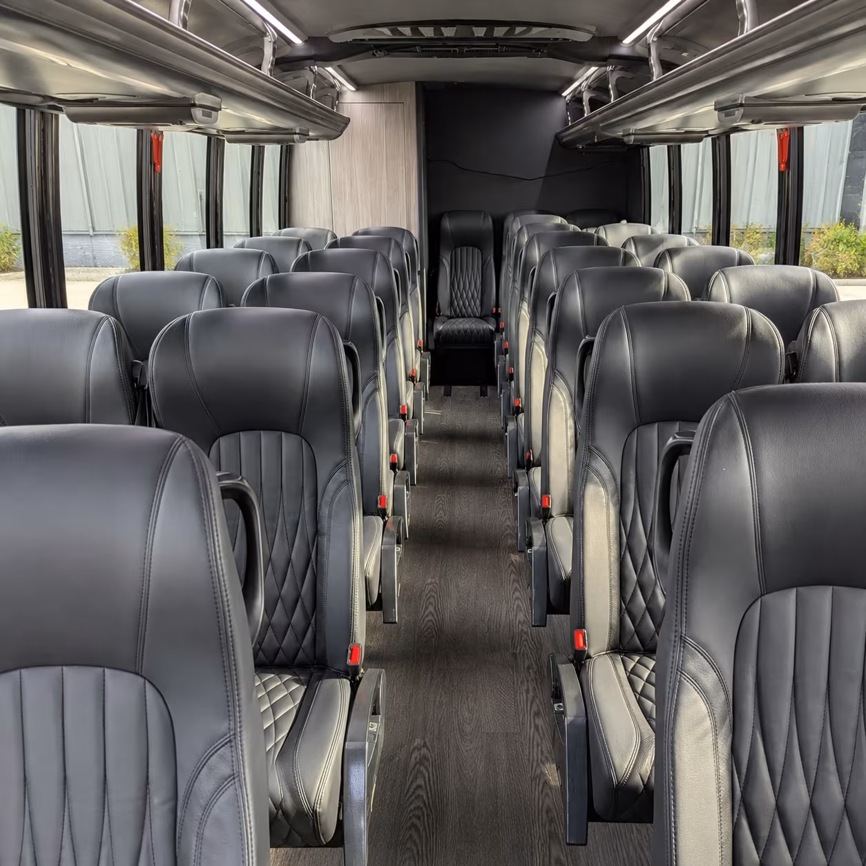 boise 35 passenger minibus inside