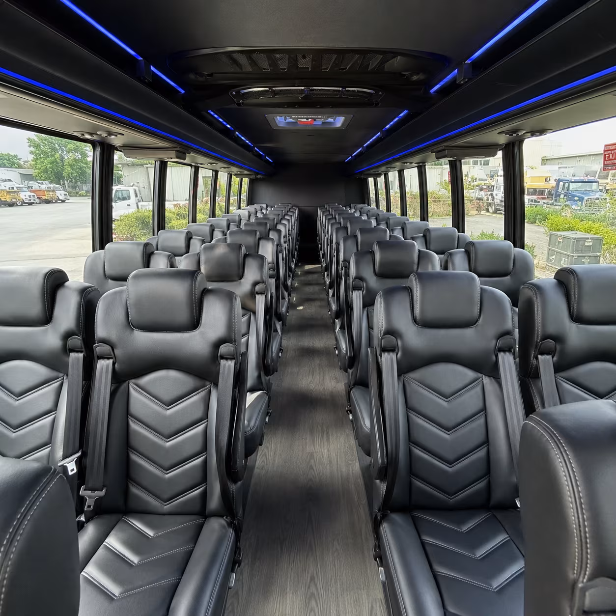 boise airport transportation onboard seating