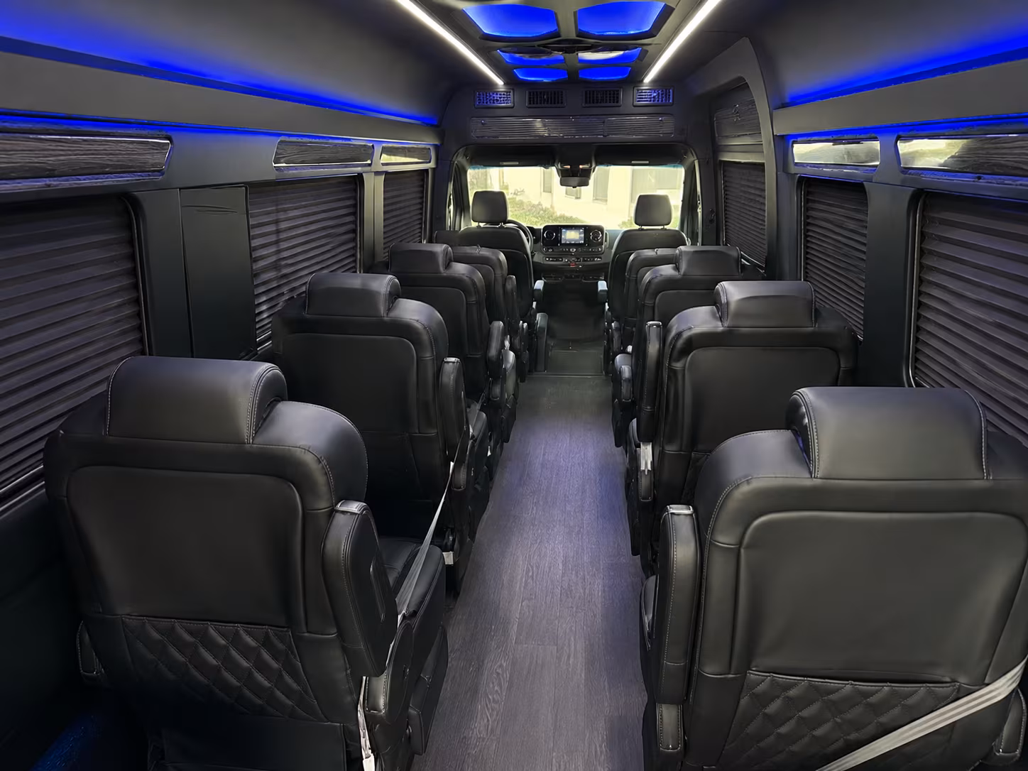 boise sprinter van with driver inside