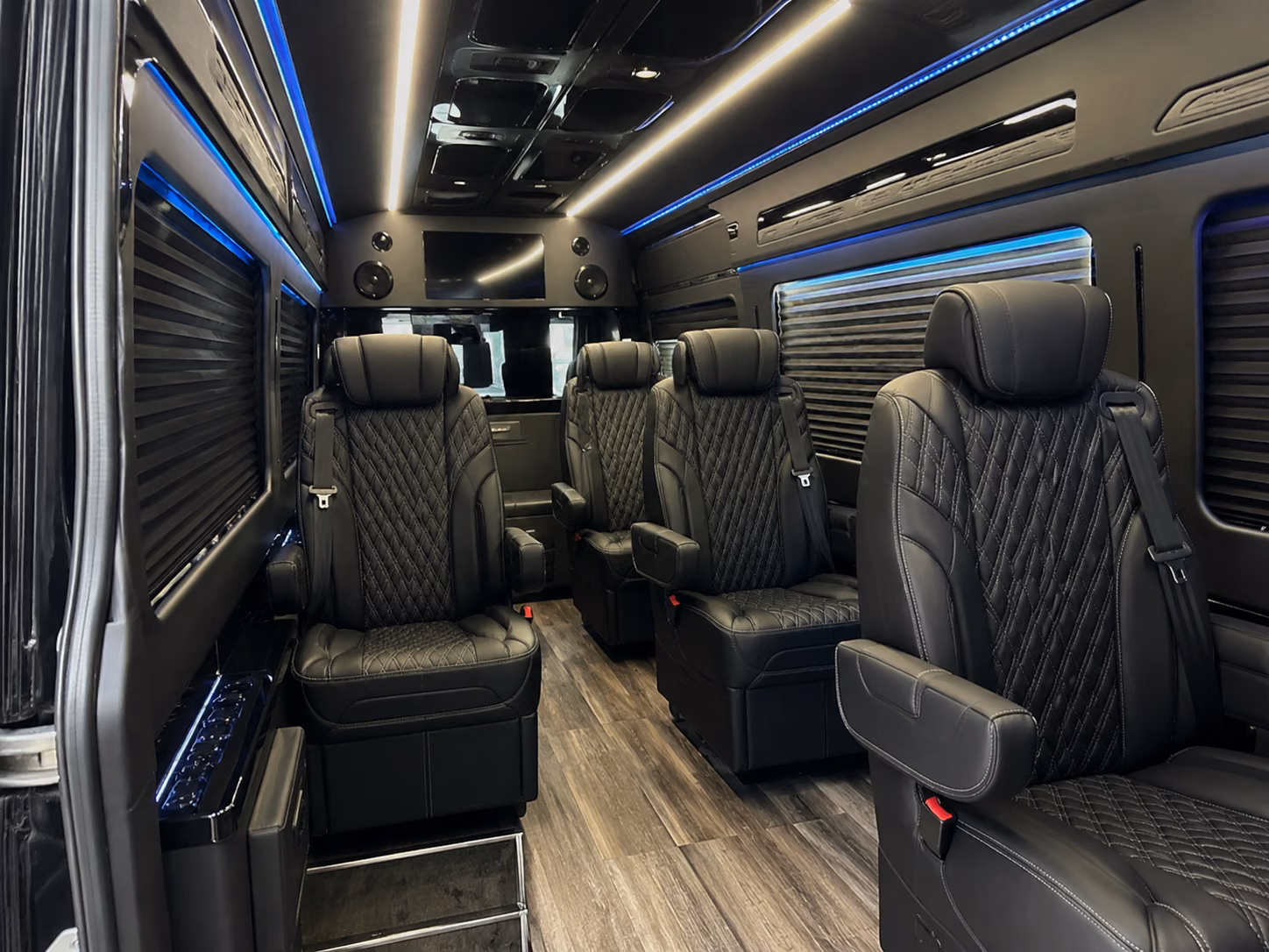 boise wedding transportation onboard seating