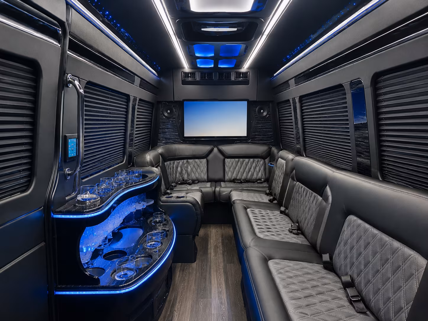 bus rental options for boise trips