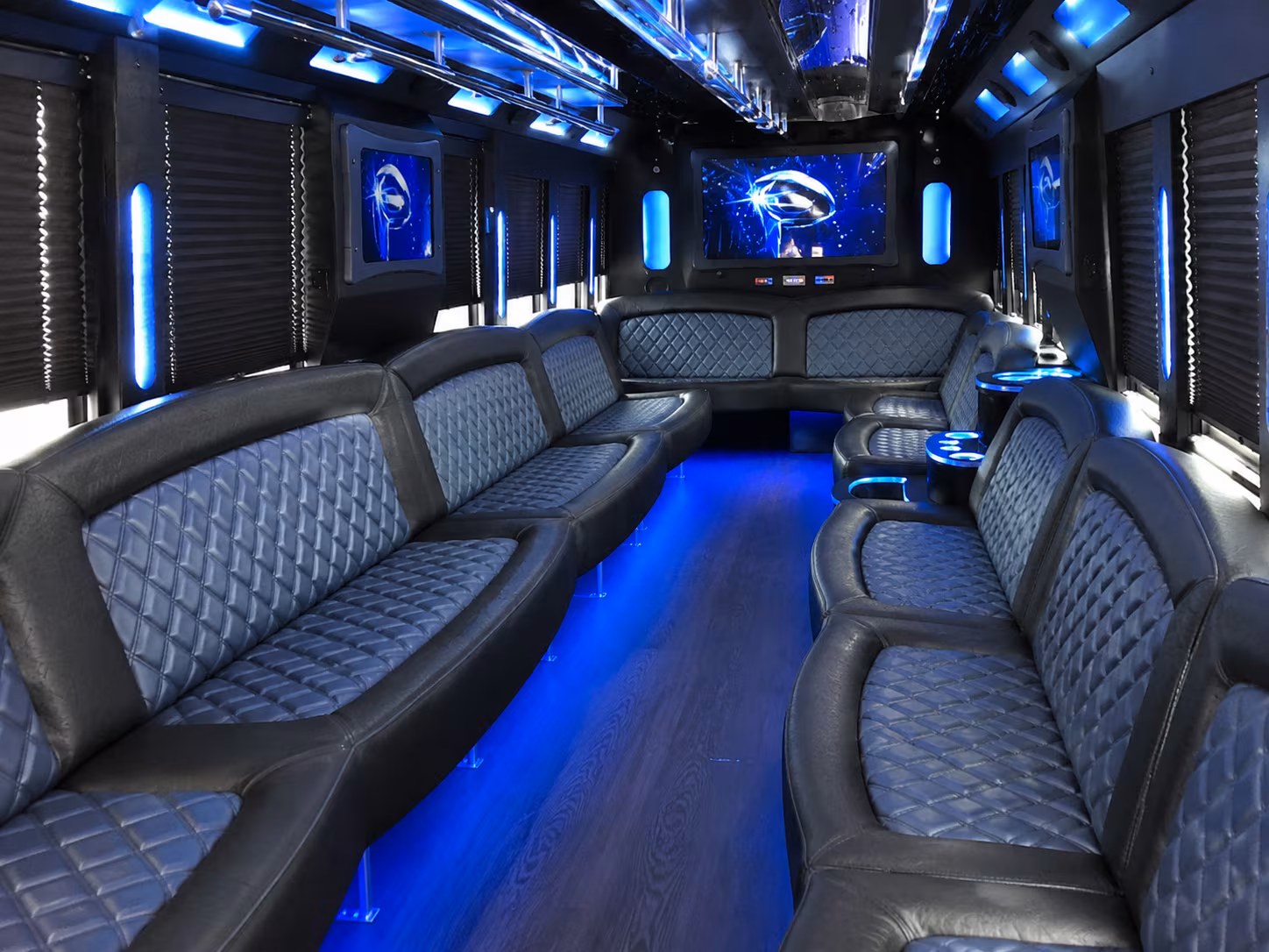 party buses for boise wedding parties and bridal squads